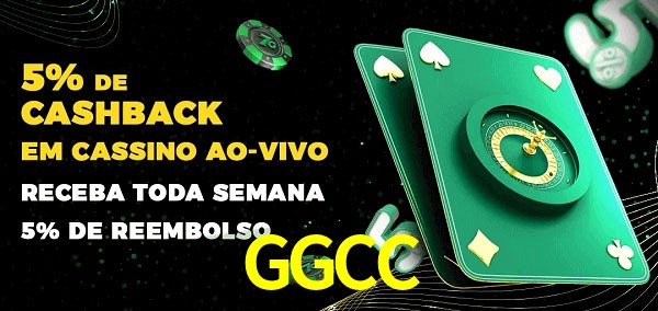 Promoções do cassino ao Vivo GGCC